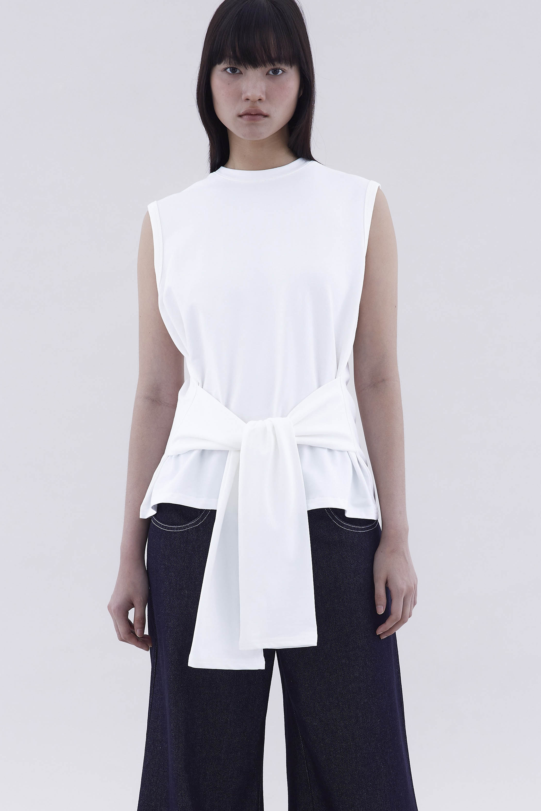Savine Tie-Waist Relaxed Tee