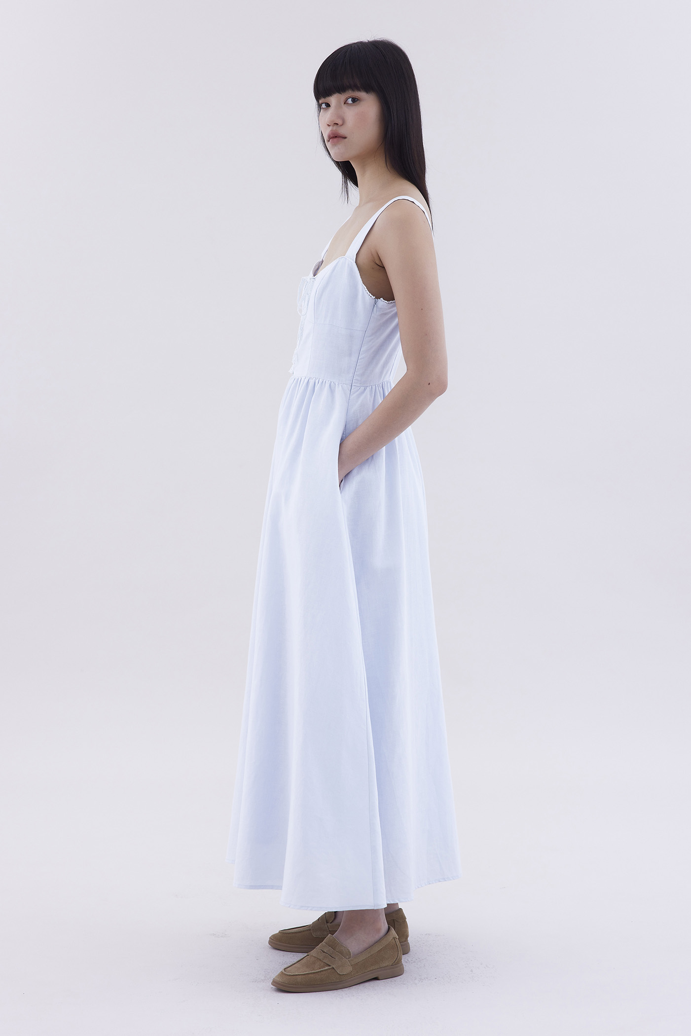 Carmena Crochet-Trim Dress