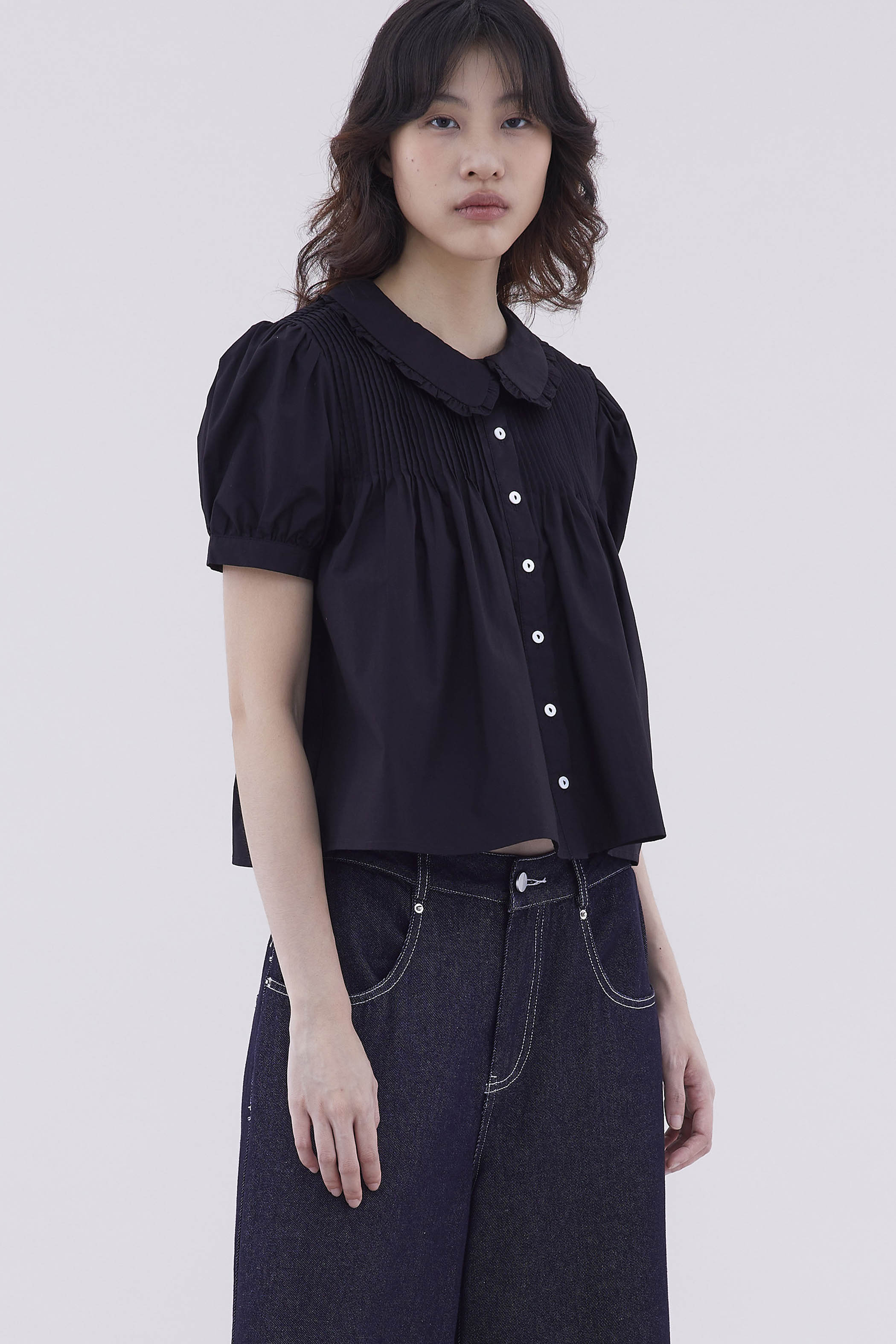 Tarea Pin-Tuck Shirt
