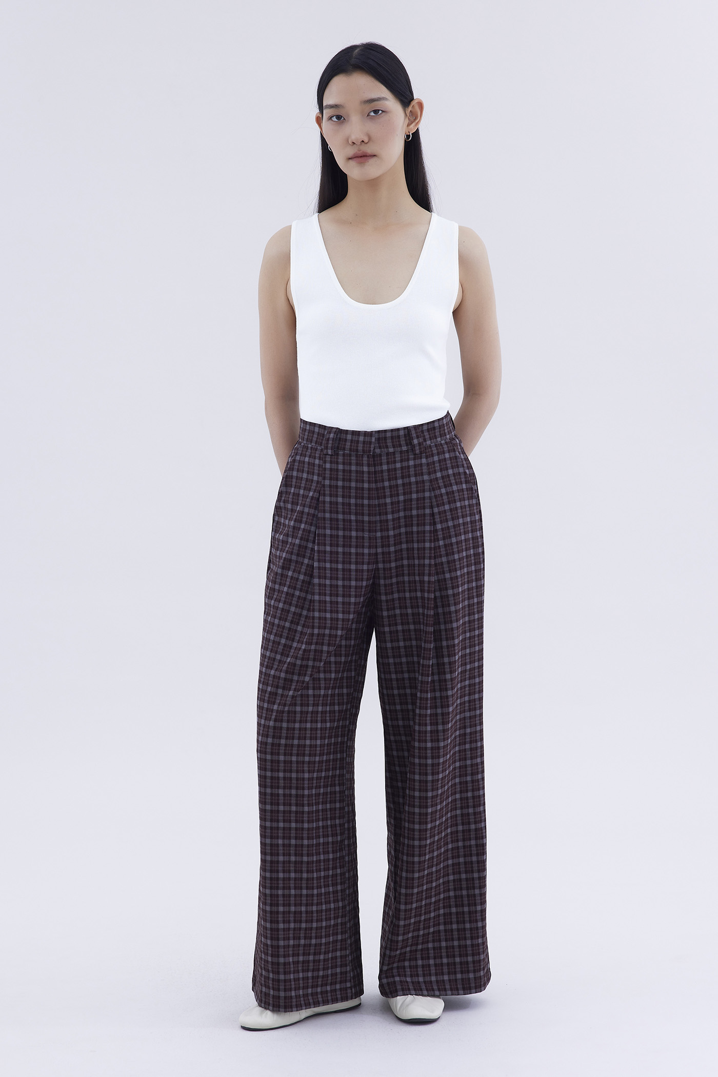 Verencia High-Rise Straight Leg Pants