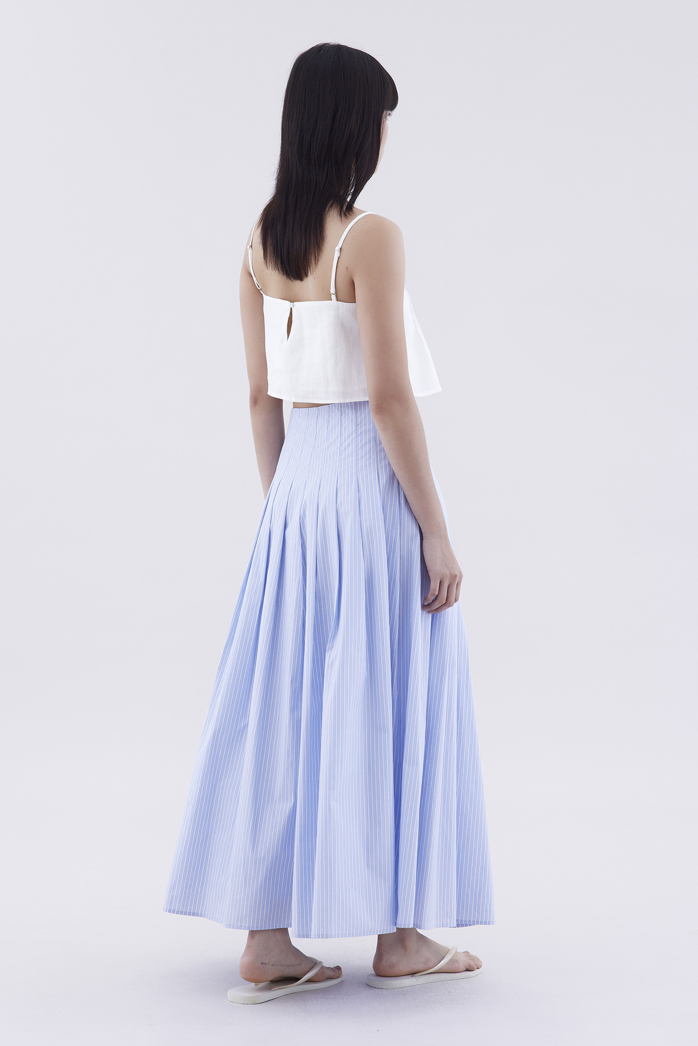 Sonia Pleated Full Skirt
