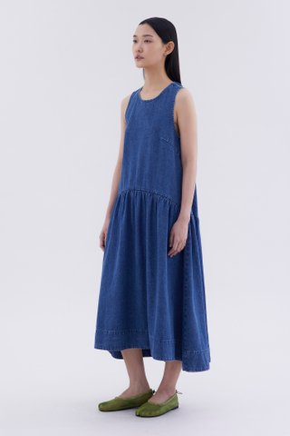 Shelise Drop-Waist Dress