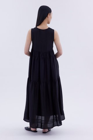 Noelle Ribbon-Tiered Dress