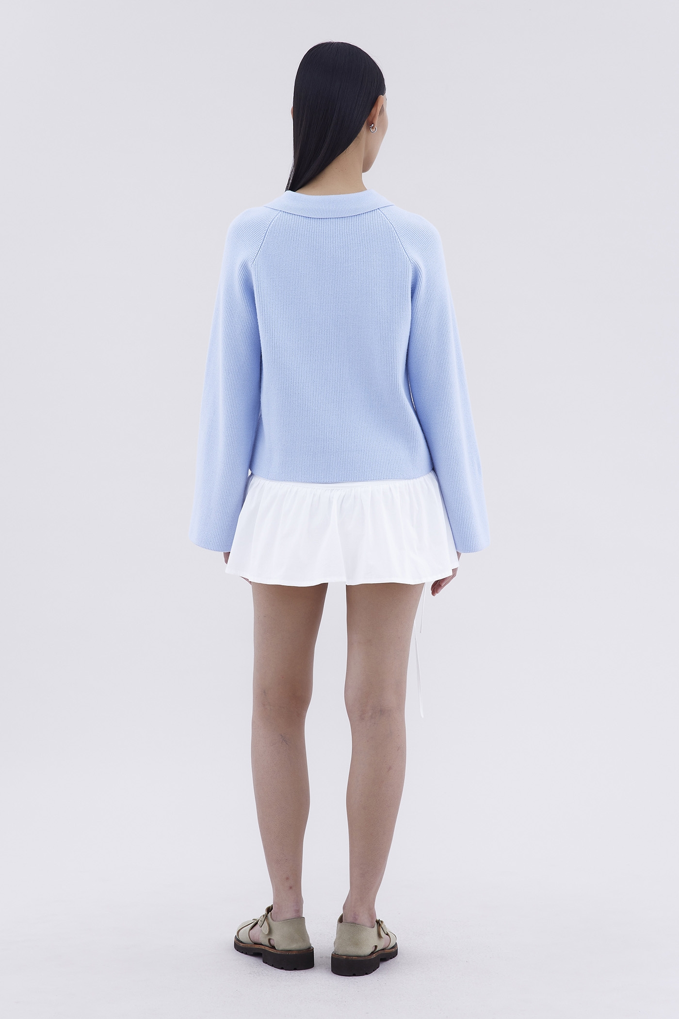 Maude Half Button Oversized Sweater