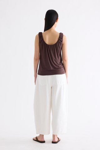 Endelyn Ruch Strap Top