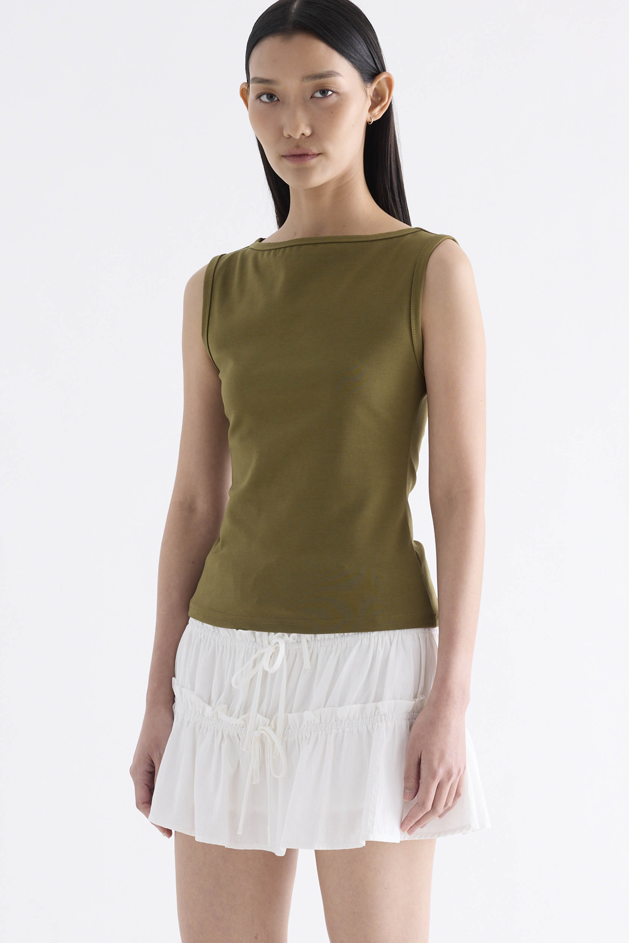 Natasha Boat Neck Tank