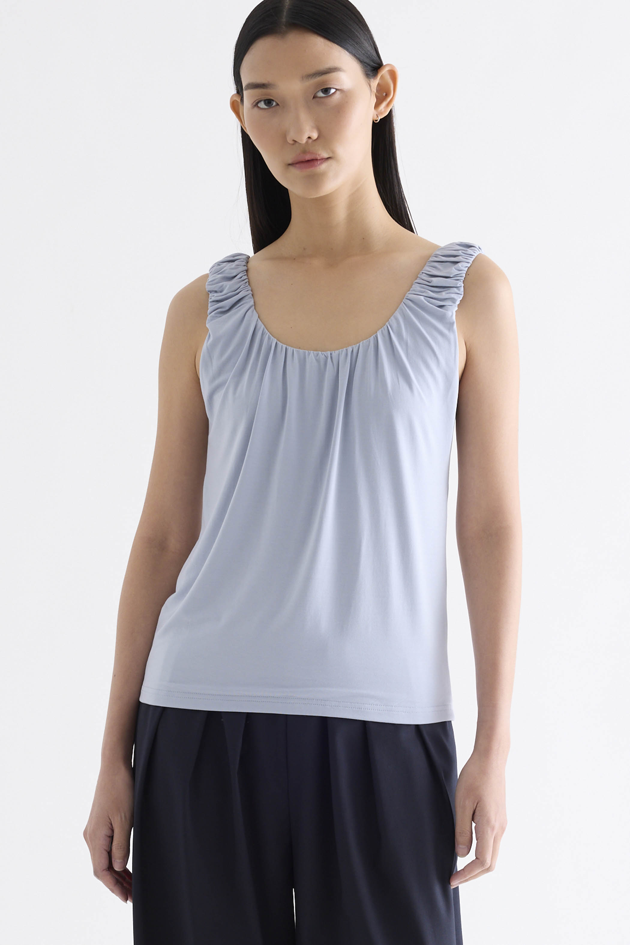 Endelyn Ruch Strap Top