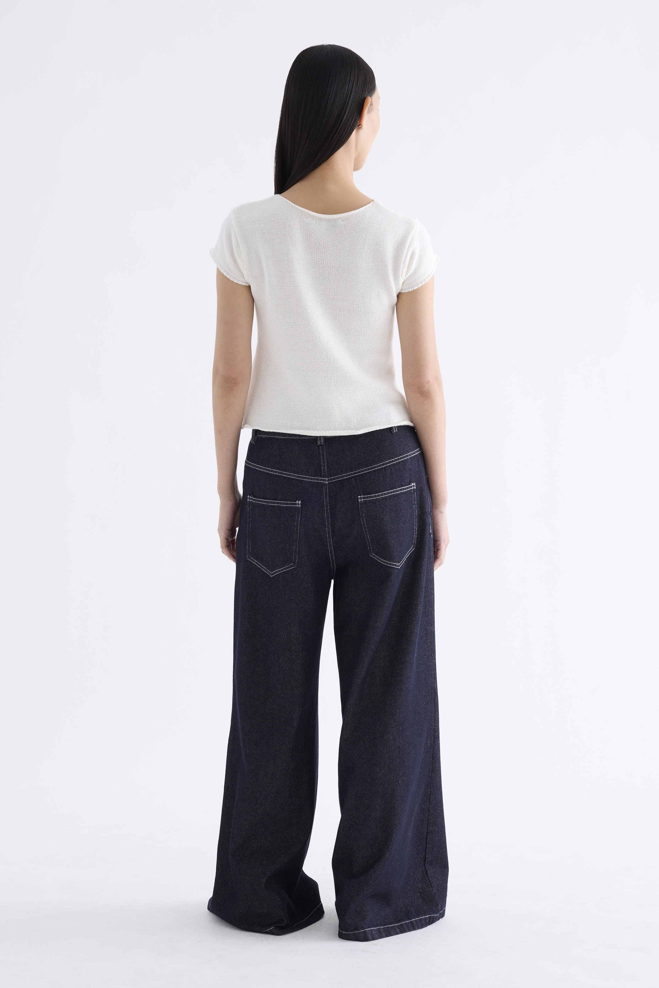 Kelyn Button-Down Knit Top