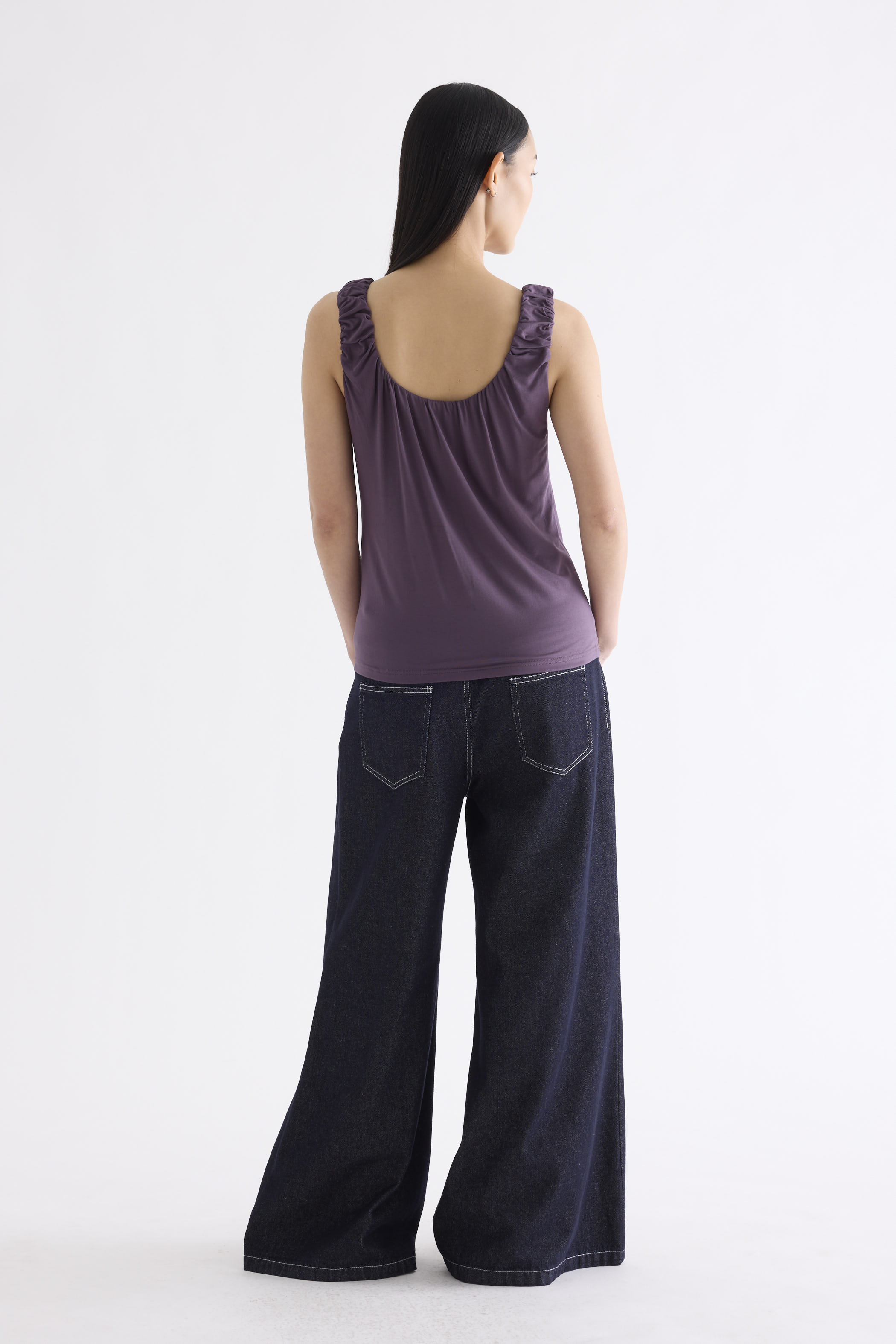 Endelyn Ruch Strap Top