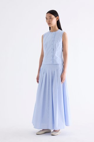 Gisella Ruffle-Trim Top