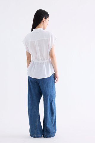 Noelyn Tie-Waist Blouse