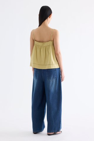 Haidey Pin Tuck Empire Top