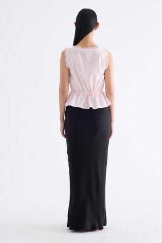 Leadow Lace-Trim Top