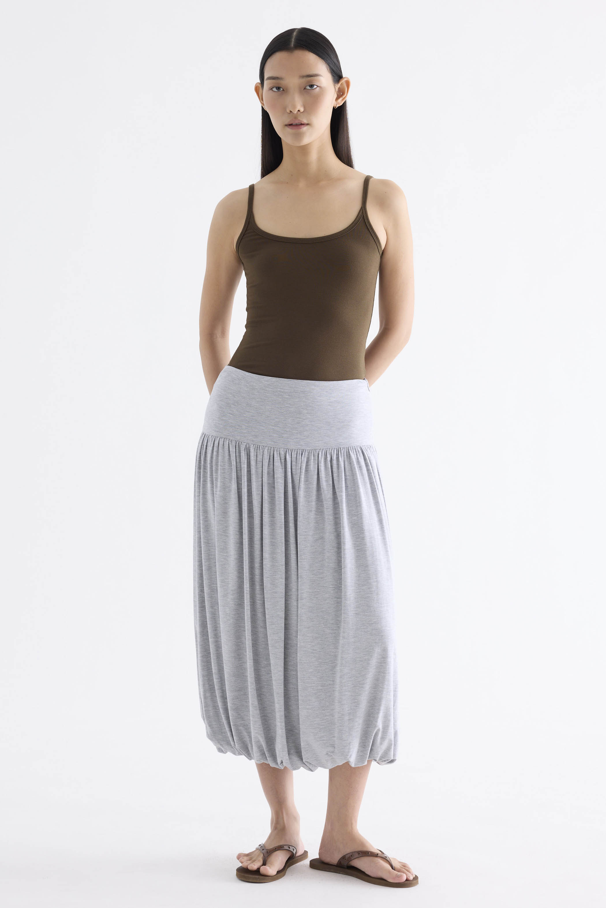 Sophie Low-Rise Bubble Skirt