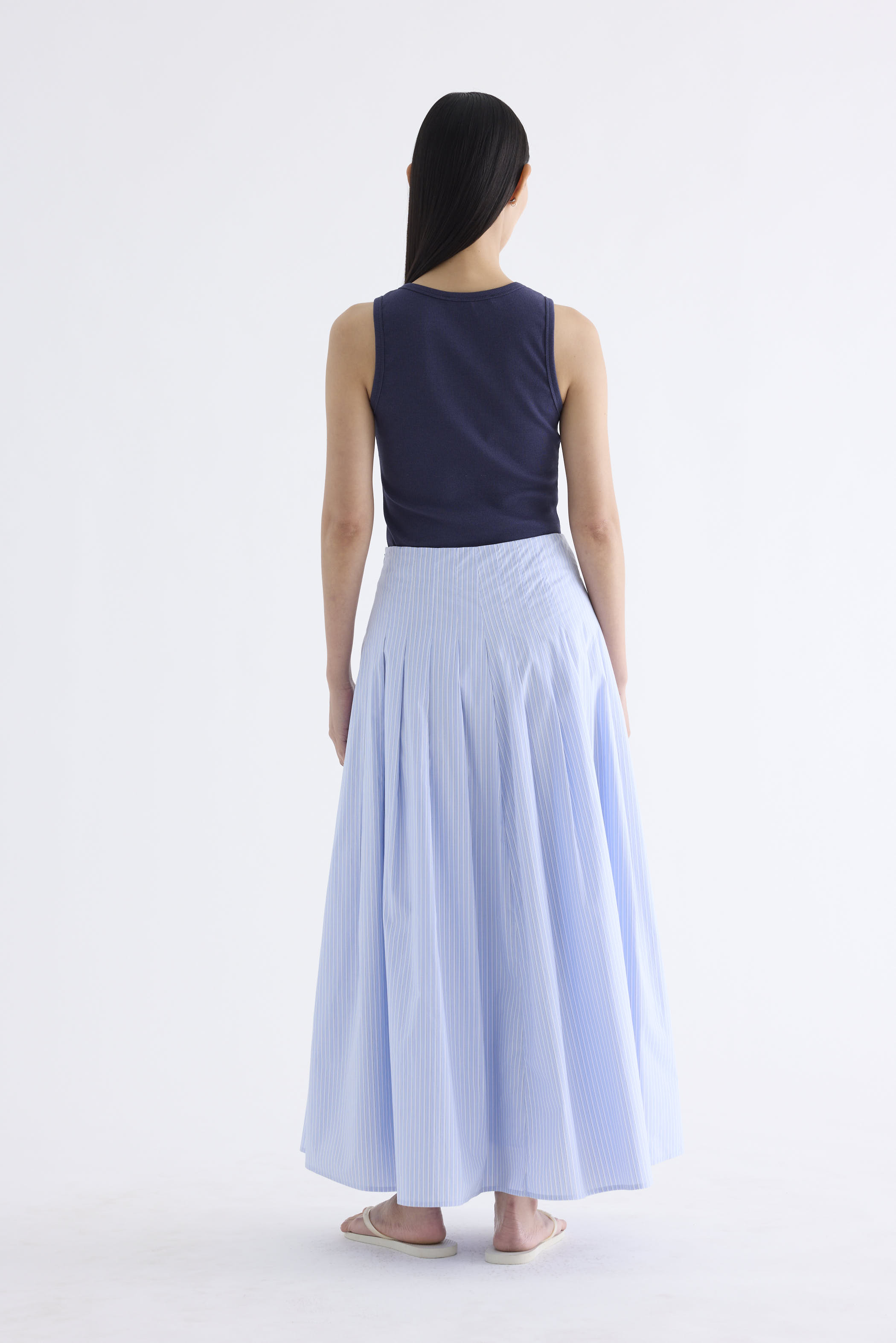 Sonia Pleated Full Skirt