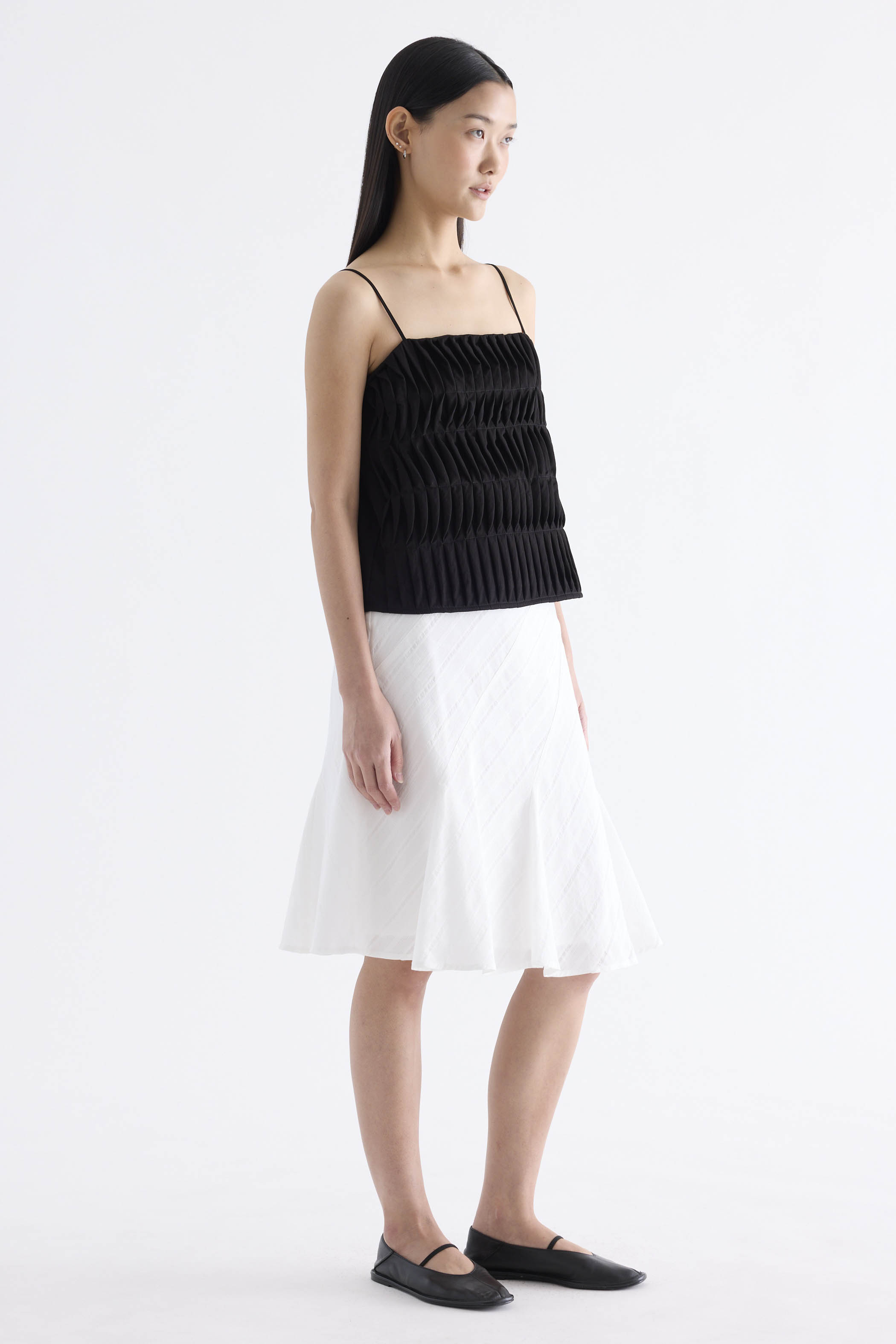 Ellese Twist Pleat Top