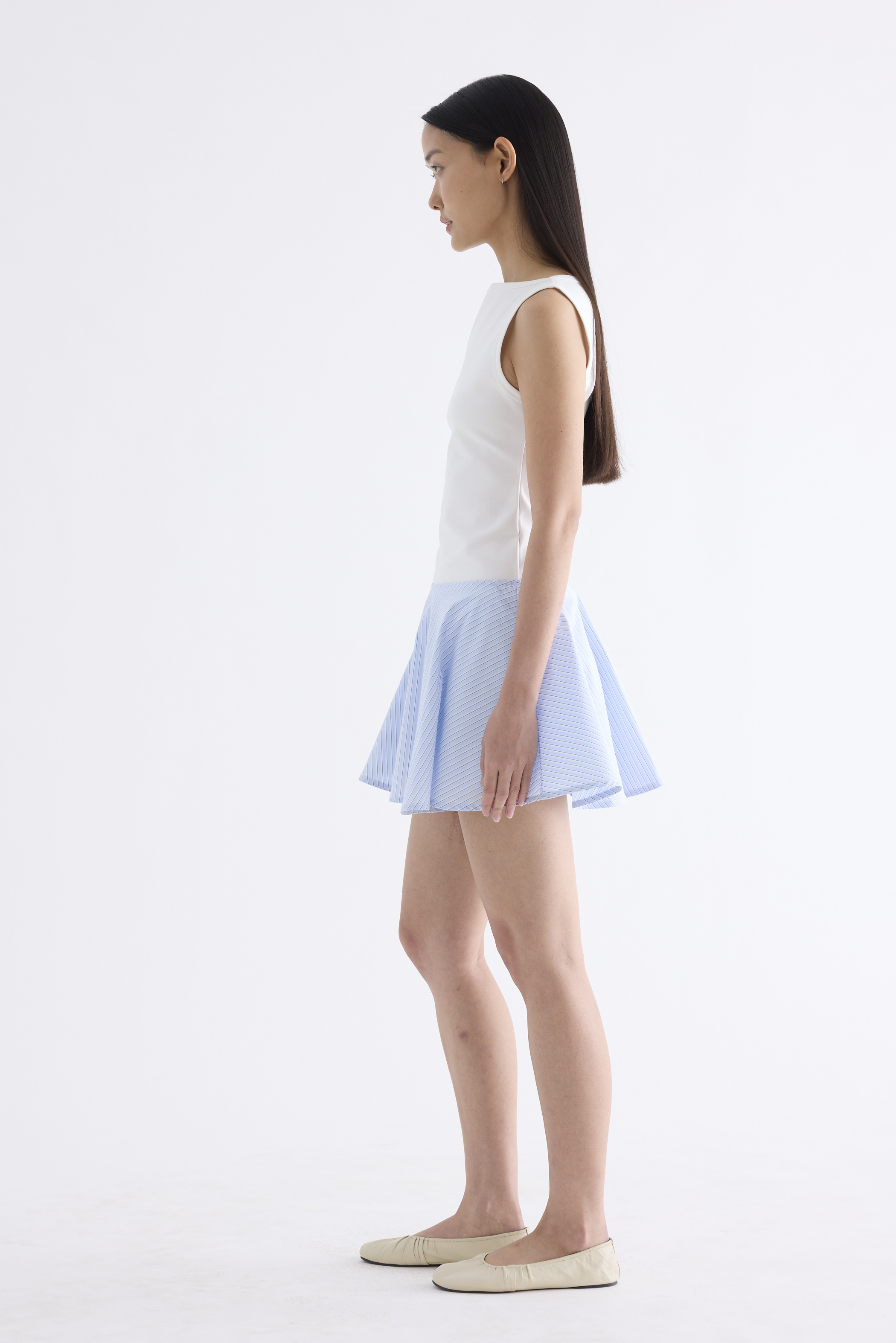 Aurorin Mid-Rise Skater Skorts