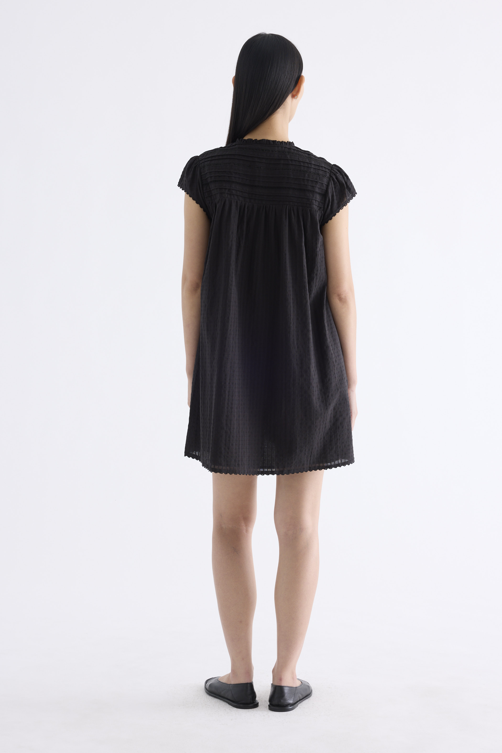 Jamela Half-Button Dress