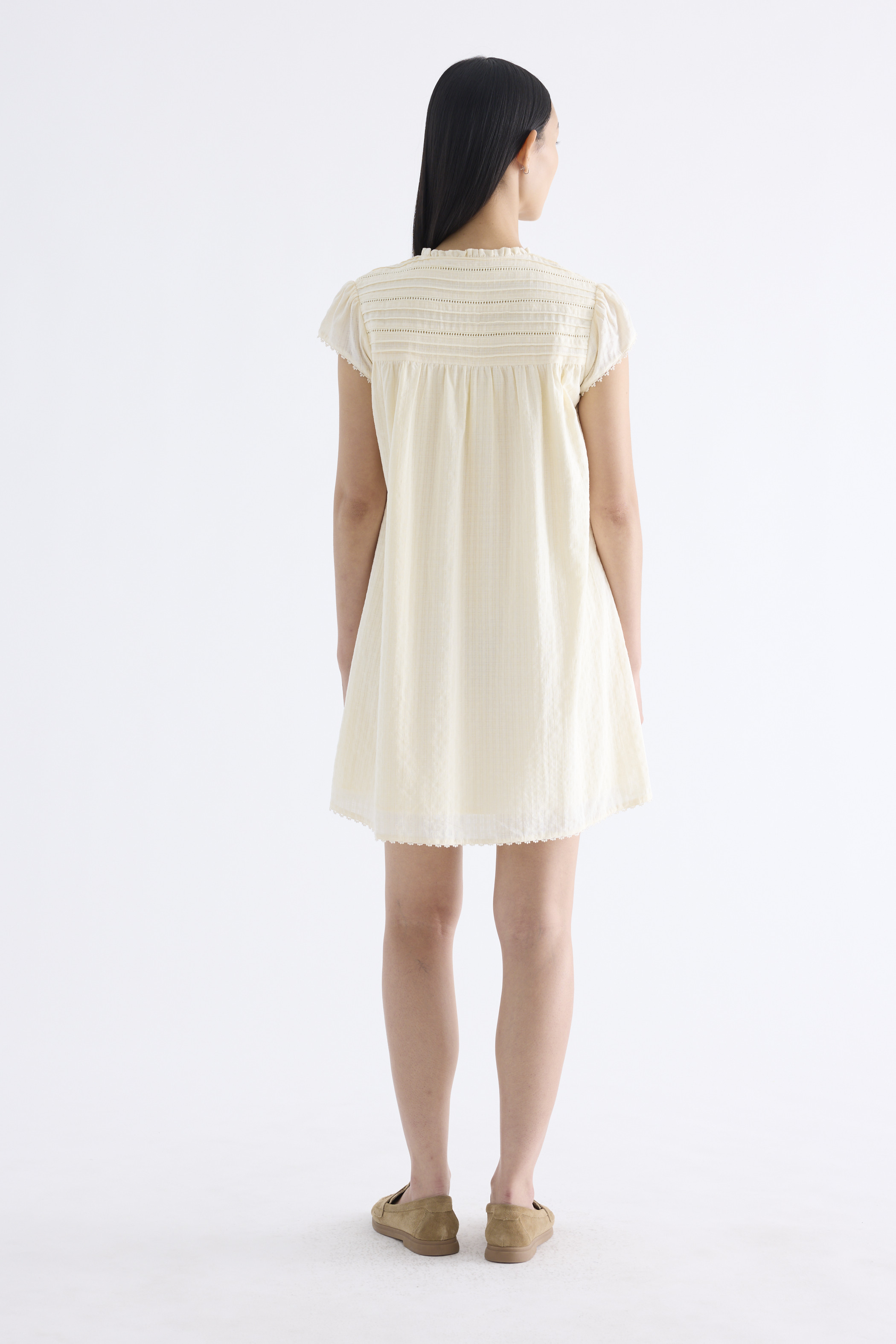 Jamela Half-Button Dress