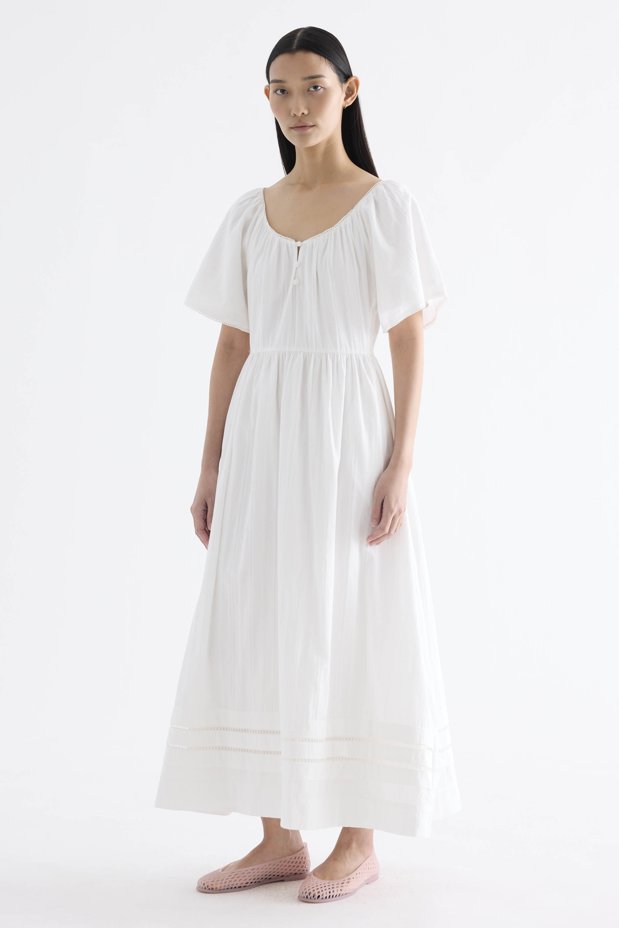 Micanze Bell-Sleeve Dress