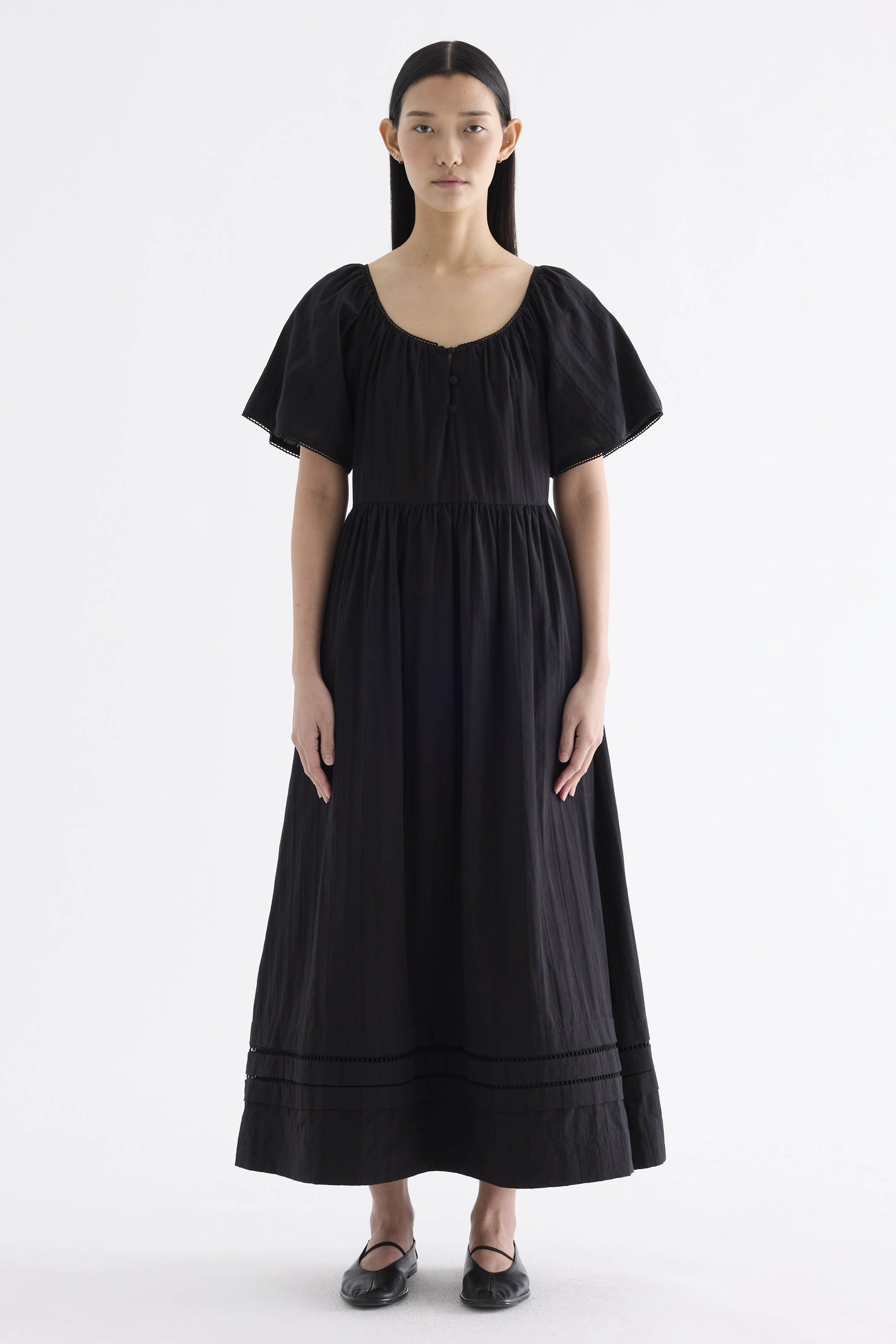 Micanze Bell-Sleeve Dress