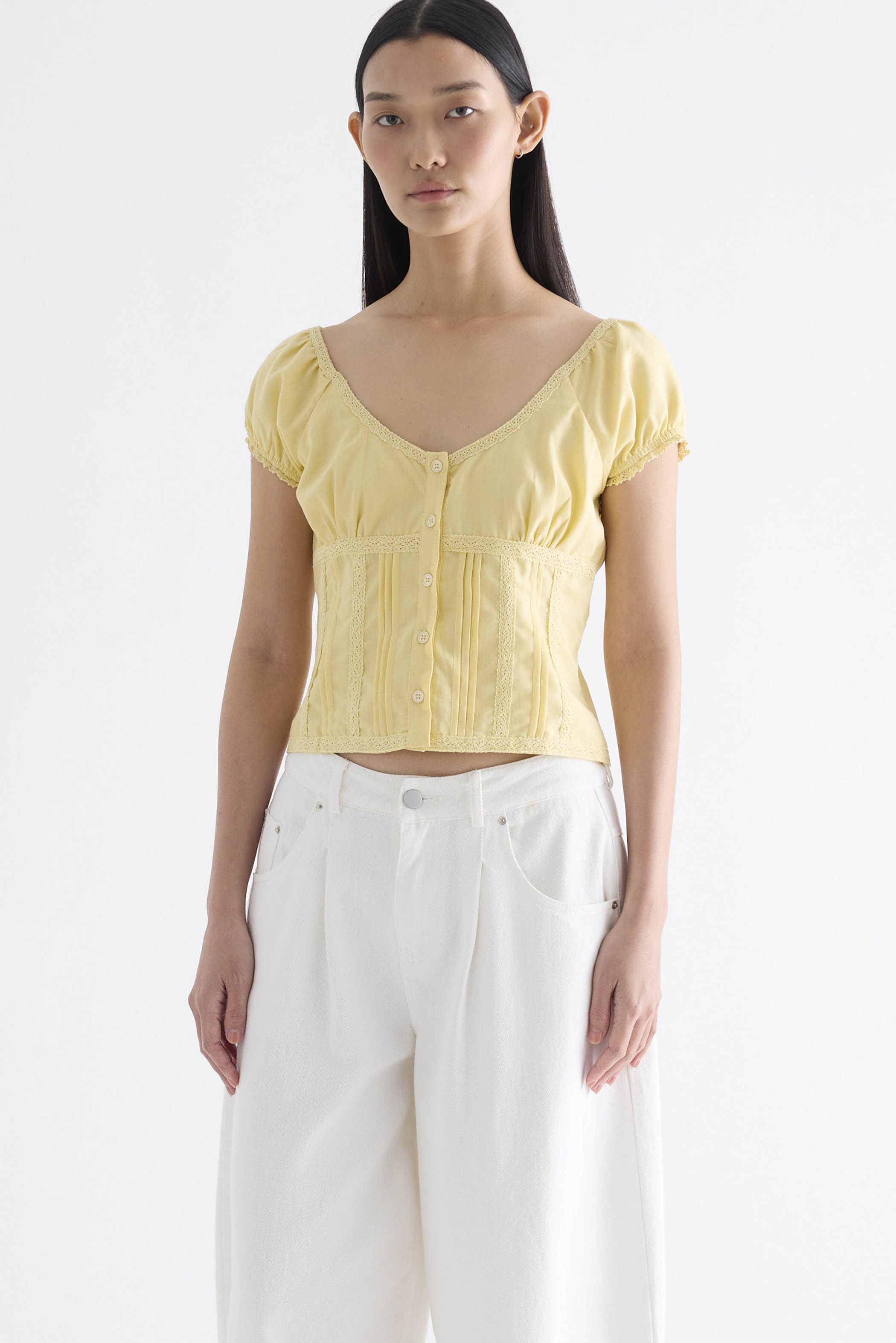 Hedda Button-Down Top