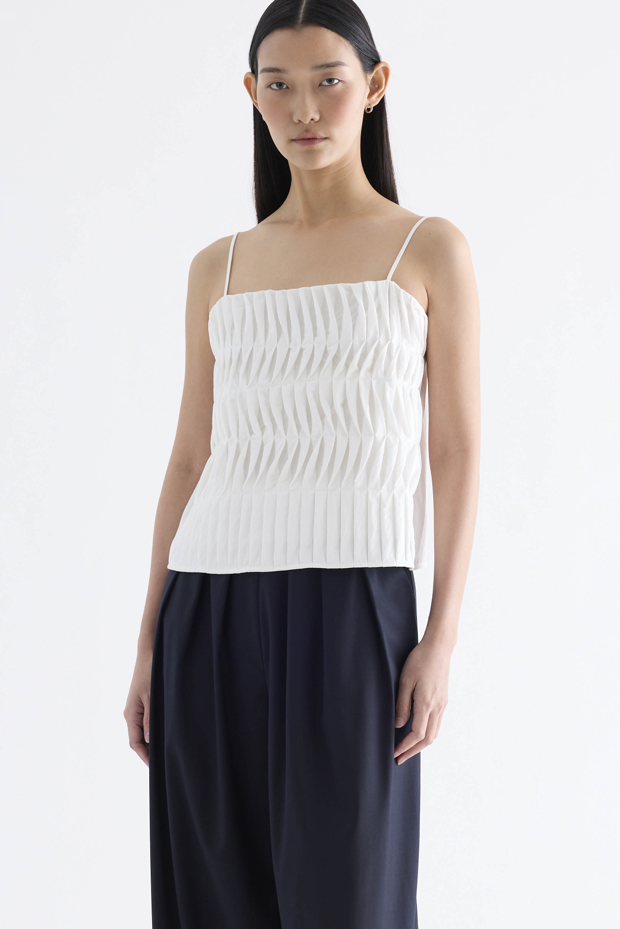 Ellese Twist Pleat Top