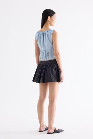 Aubrey Lace Panel Top