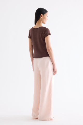 Kelyn Button-Down Knit Top