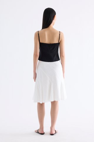 Mathra Lace-Trim Top