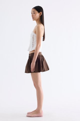 Mathra Lace-Trim Top