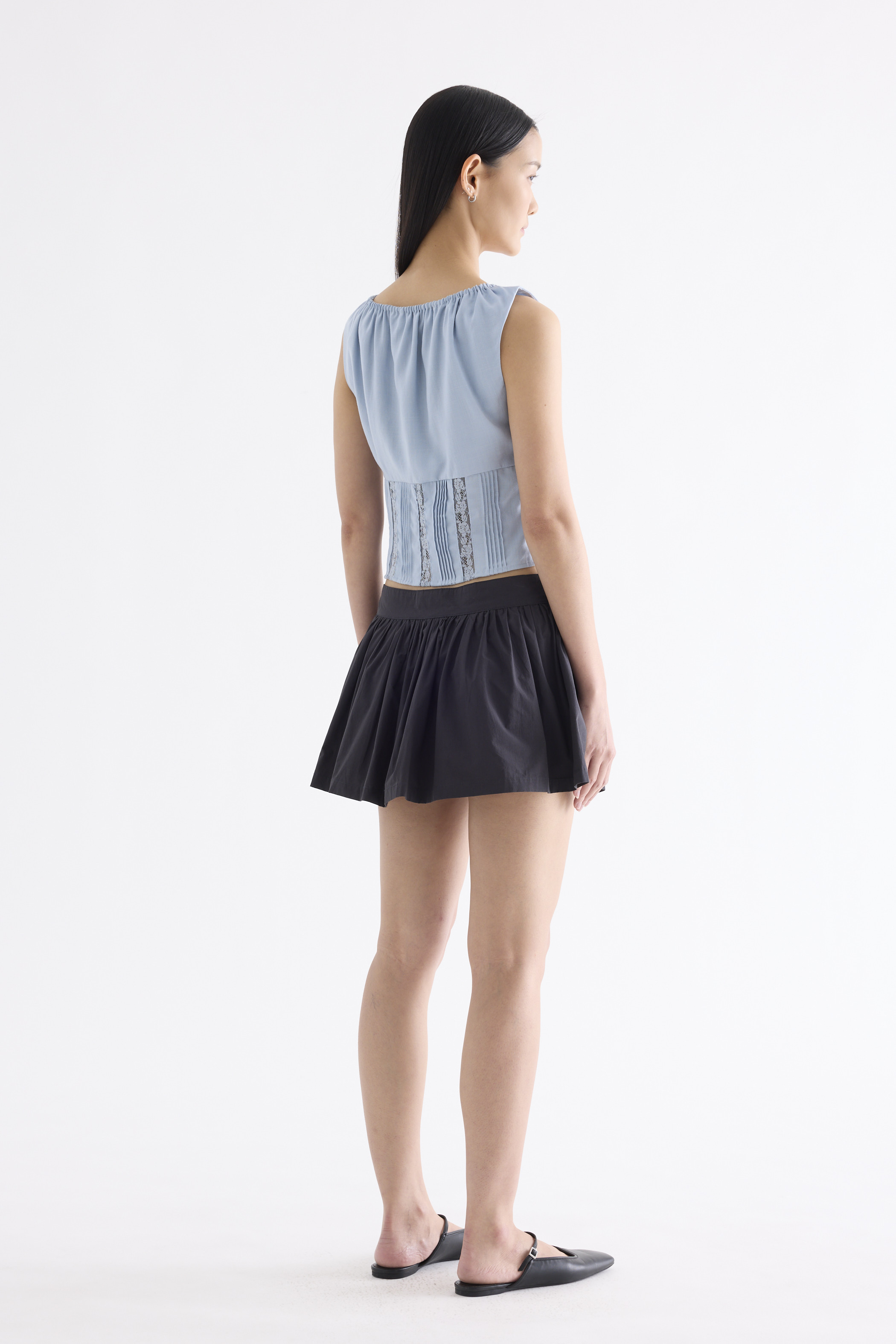 Aubrey Lace Panel Top