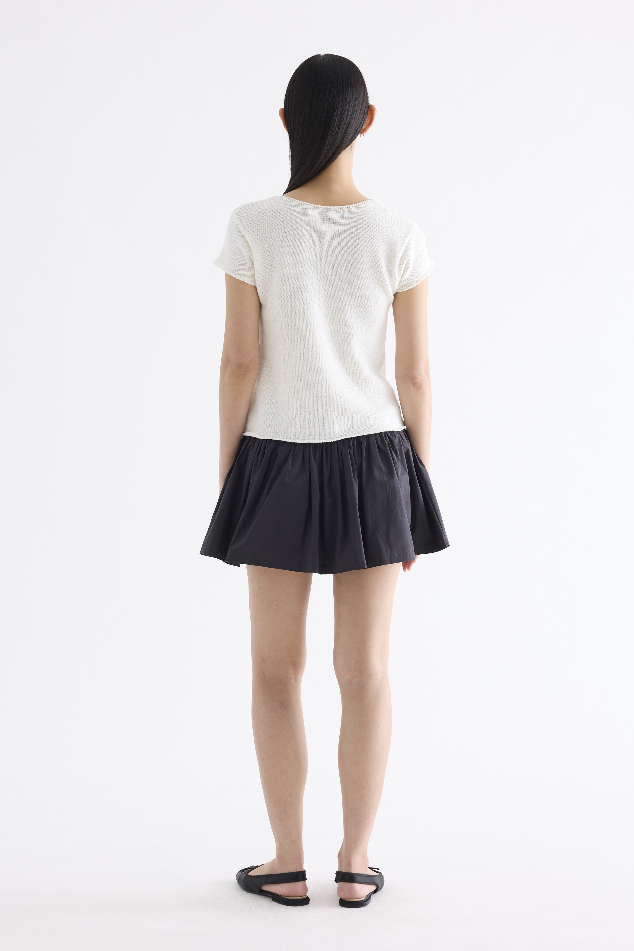 Kelyn Button-Down Knit Top