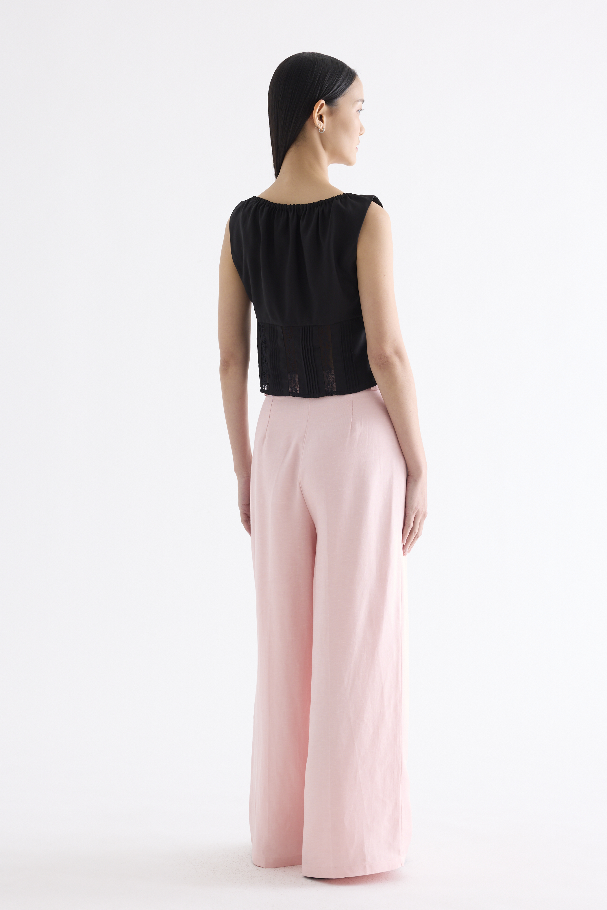 Aubrey Lace Panel Top