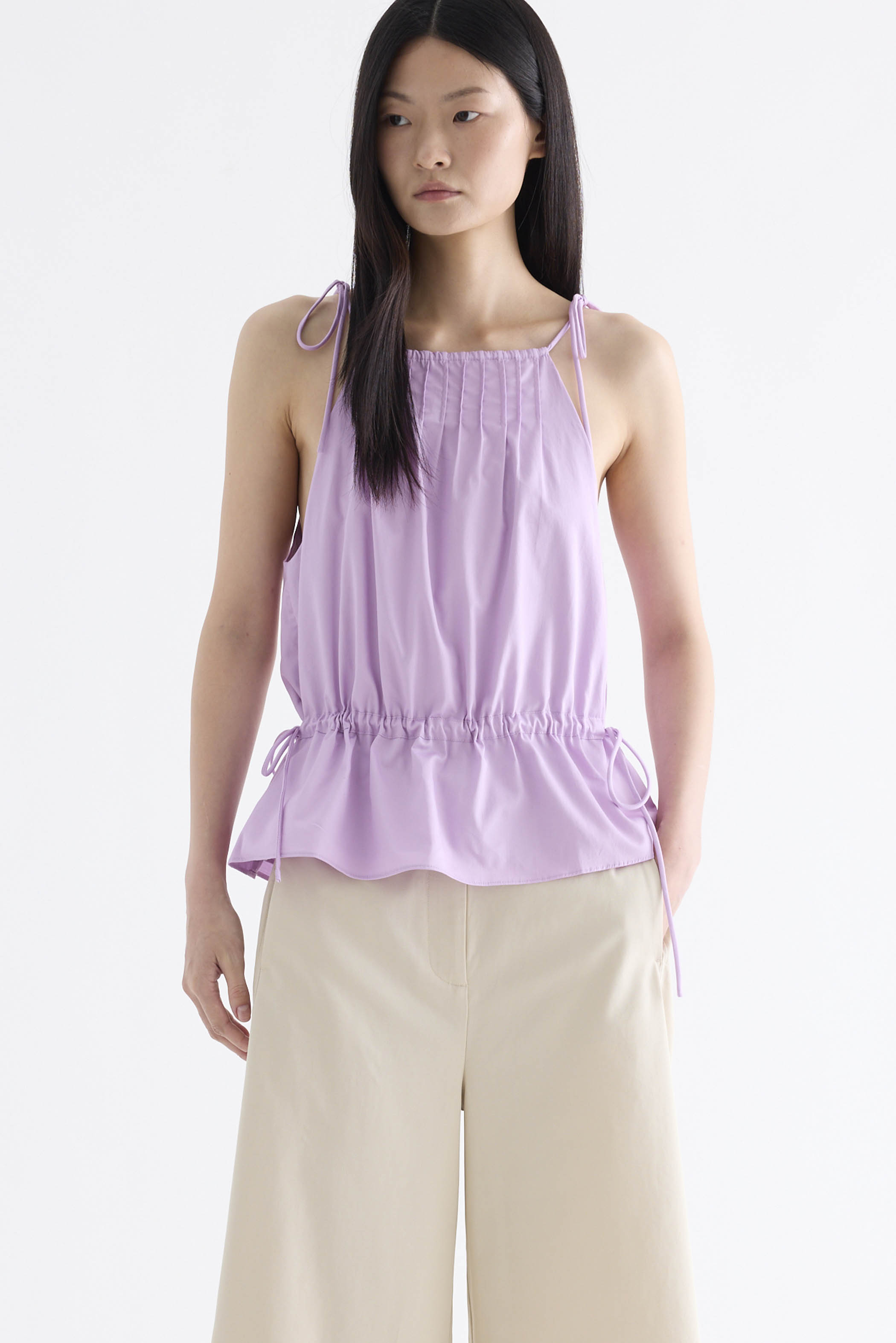 Amalfi Tie-Strap Halter Top