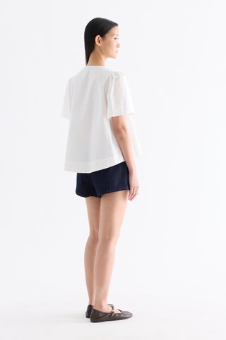 Selene Front-Tie Blouse