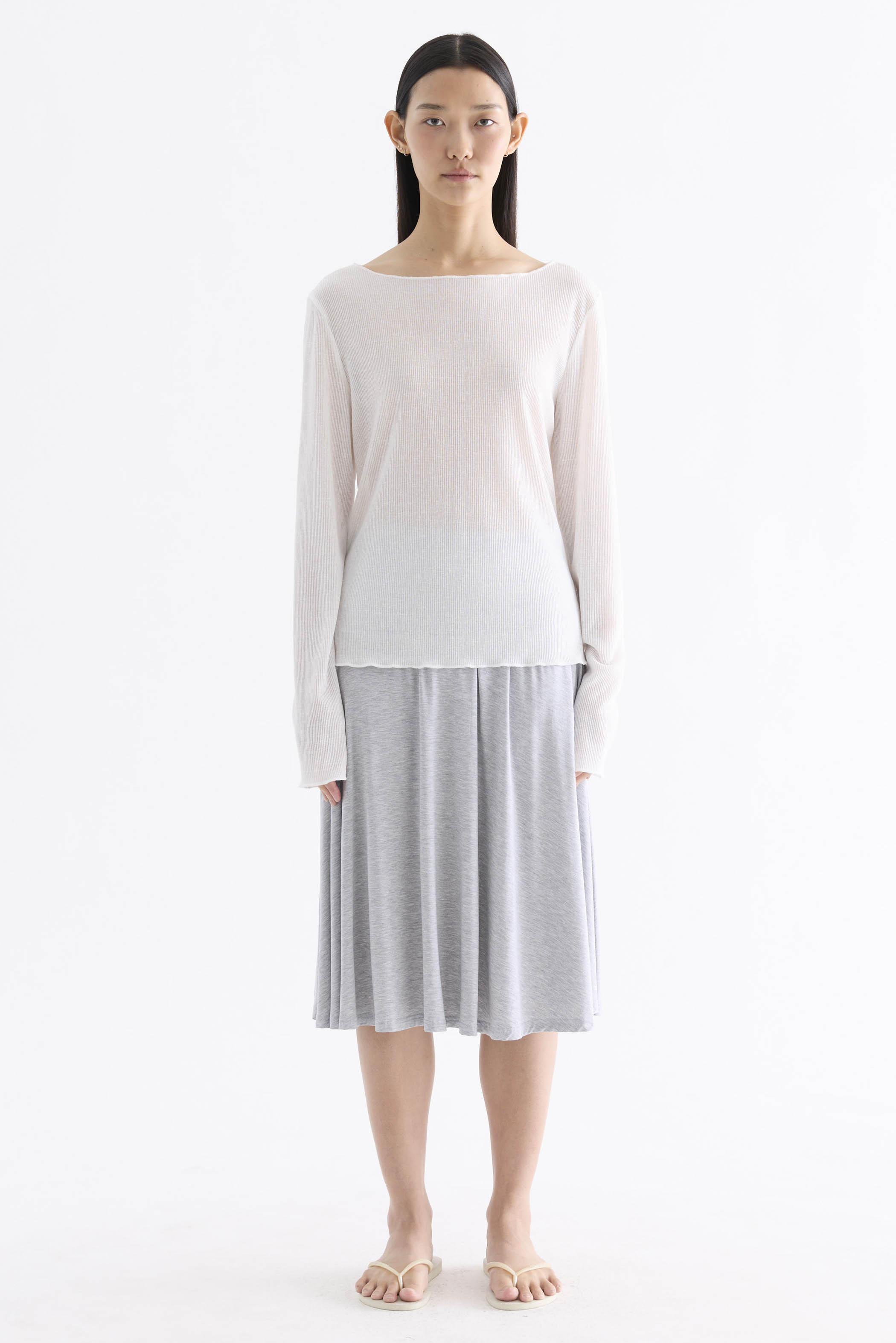 Amoret Sheer Relaxed Top