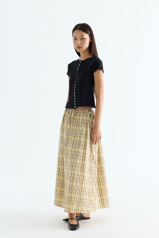Kelyn Button-Down Knit Top