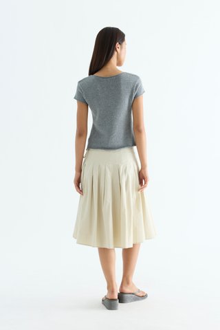 Kelyn Button-Down Knit Top