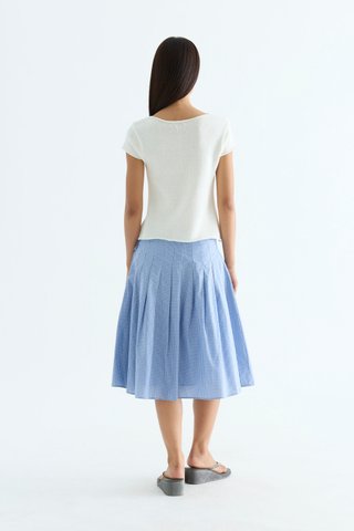 Kelyn Button-Down Knit Top