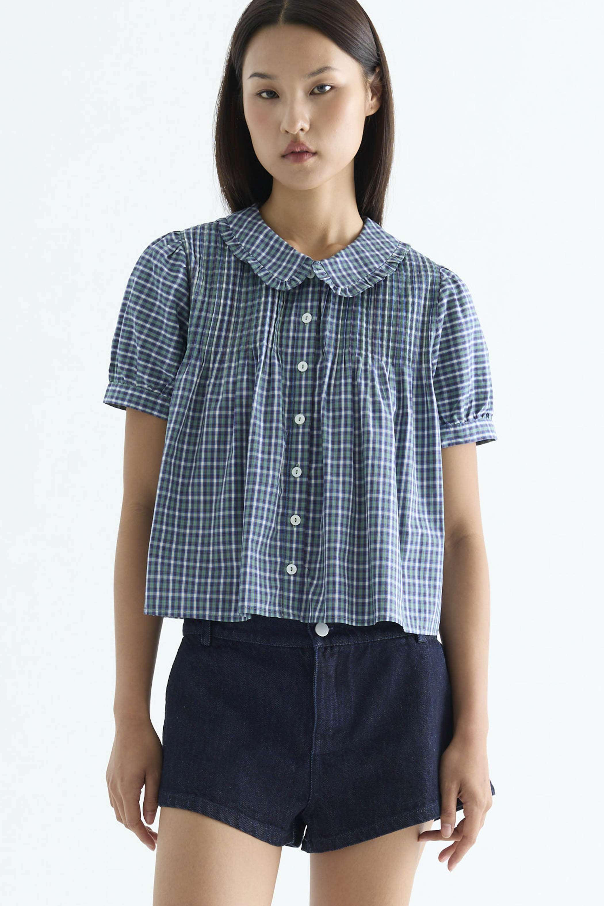 Tarea Pin-Tuck Shirt