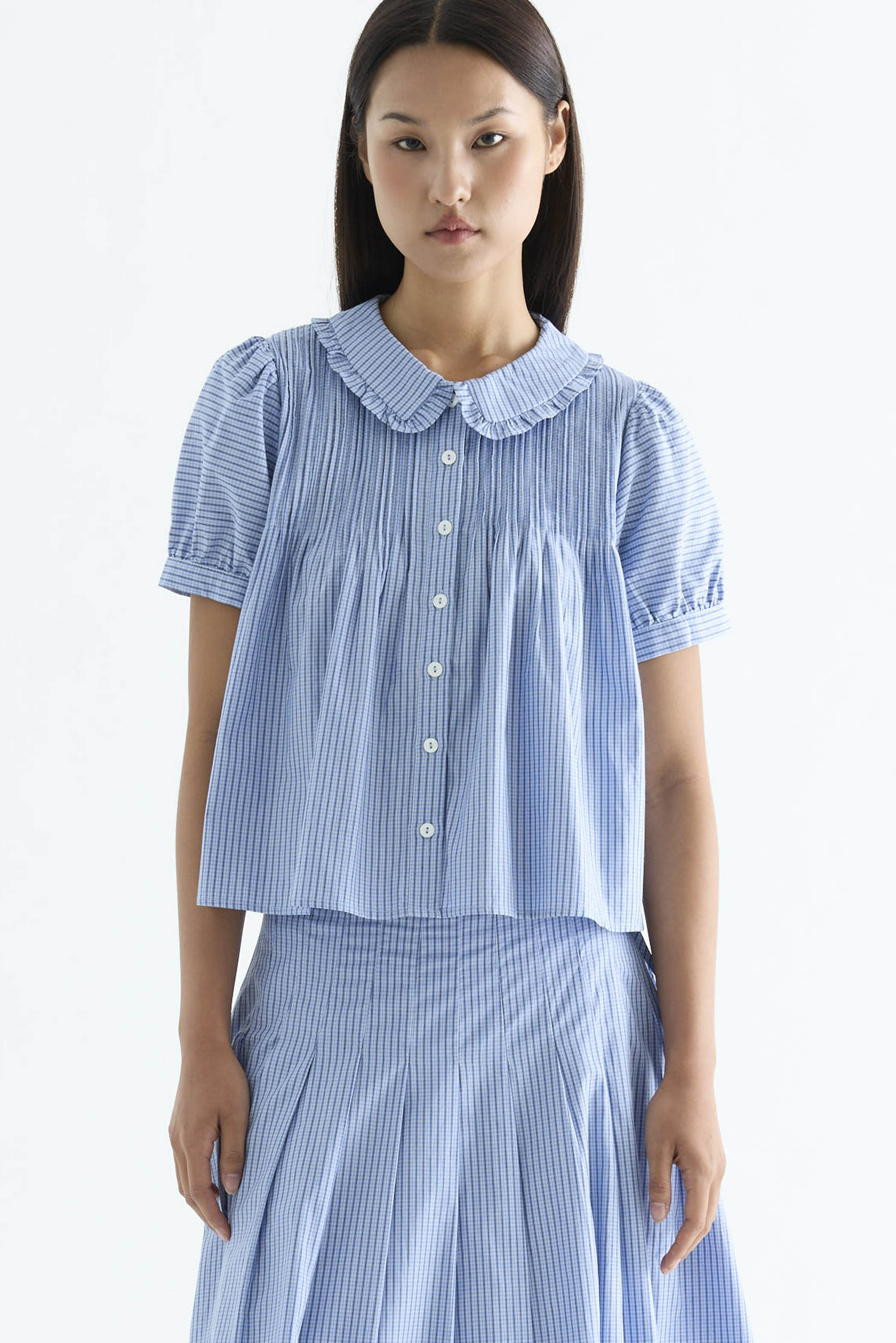 Tarea Pin-Tuck Shirt