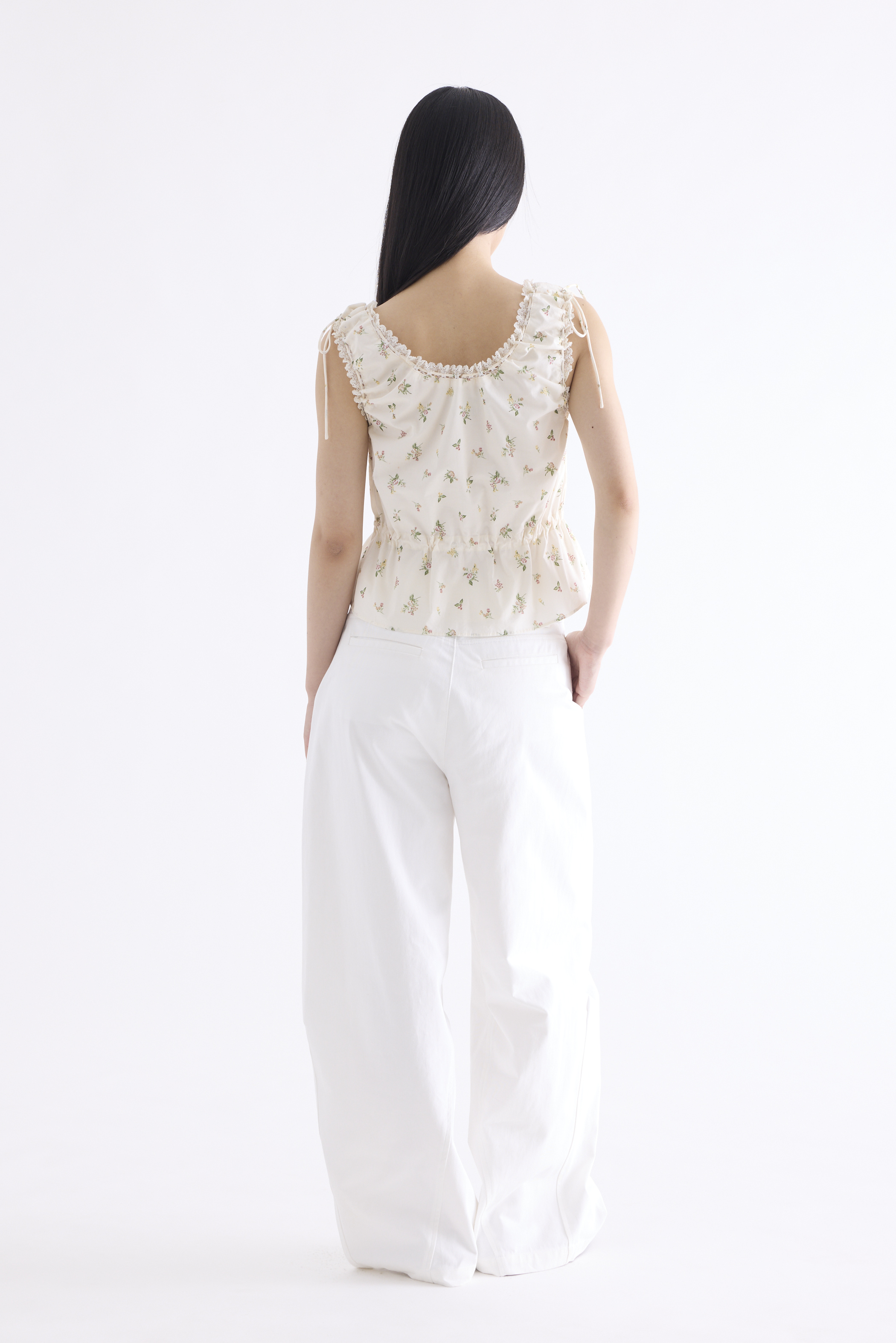 Delilah Strappy Drawstring Top