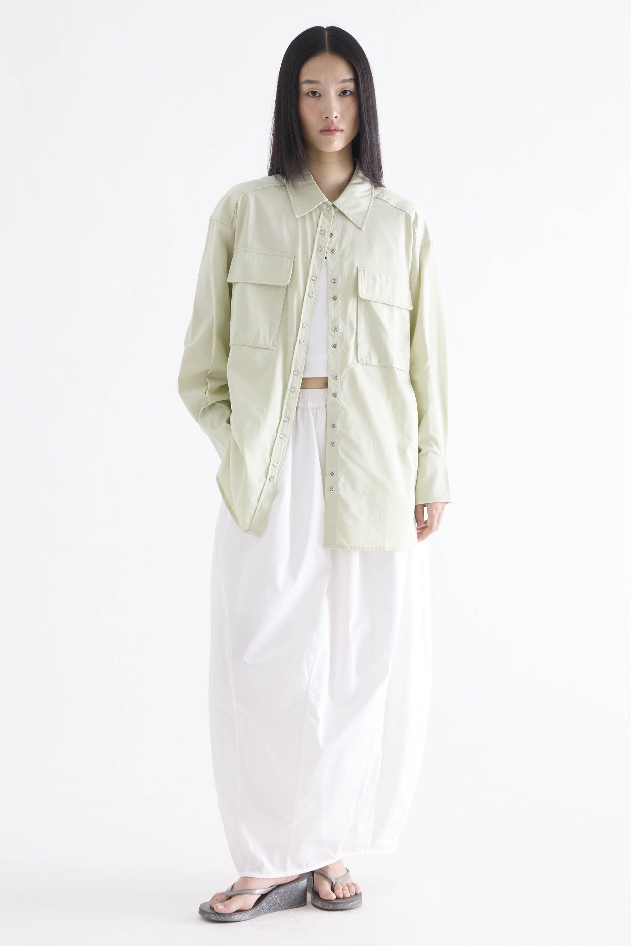 Nyx Studded Button-Down Shirt