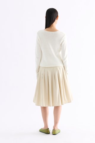 Alivia Button-Down Knit Cardigan