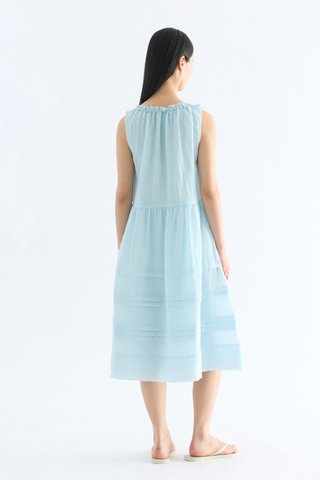 Leia Gathered Neck Dress
