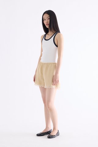 Lace Trim Shorts