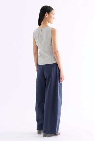 Adrina Boat-Neck Top