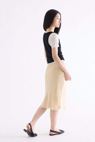 Lace Trim Skirt