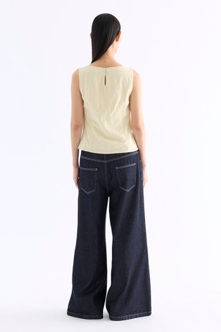 Adrina Boat-Neck Top